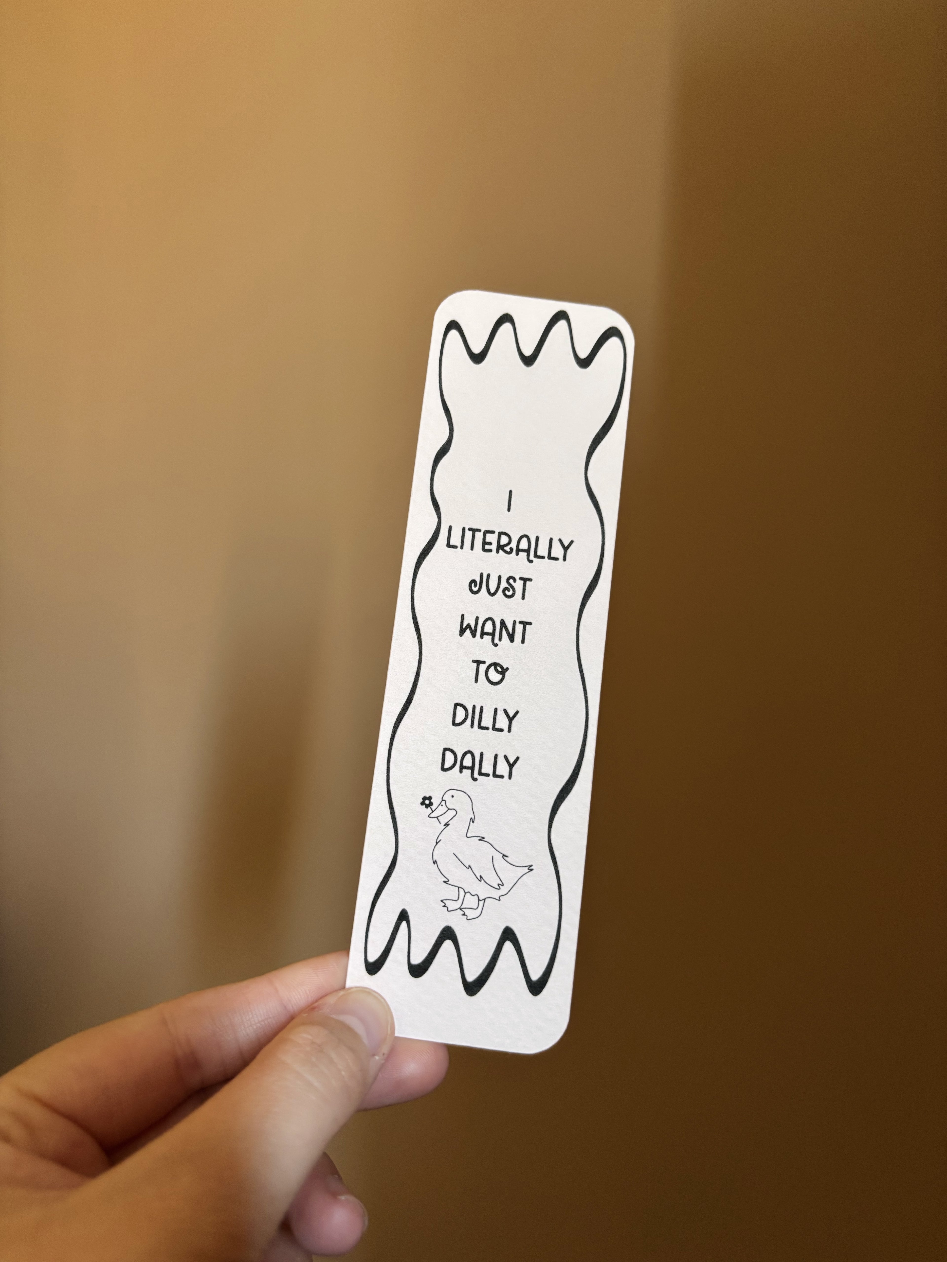 Dilly Dally Bookmark