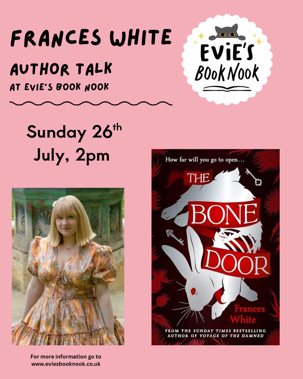 The Bone Door and Author Event