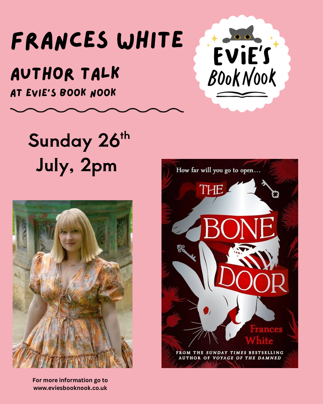 The Bone Door and Author Event