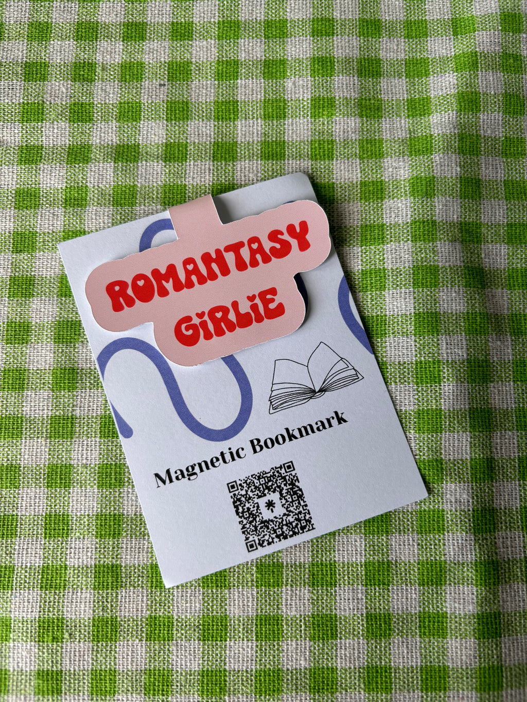 Romantasy Girlie Magnetic Bookmark